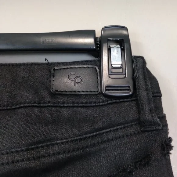 CELEBRITY Pink Black Skinny Jeans Juniors Size 3 - Picture 9 of 11